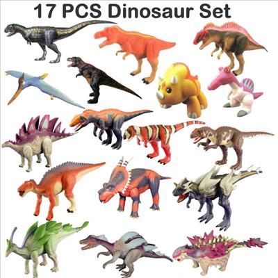 mas Gift Dinosaur King Sega Toys PVC Figure 17 Pcs Set Free