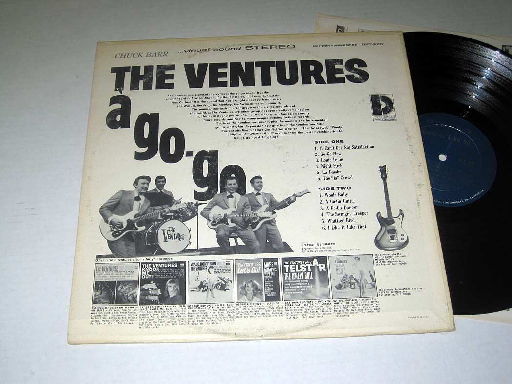 THE VENTURES Ventures A Go Go DOLTON Stereo