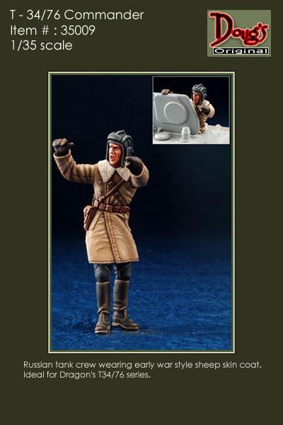 Dougs original 1/35 T   34/76 Commander 35009