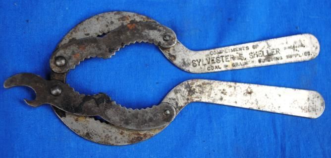  Advertising Bottle Jar Opener Sylvester s Sheller Duncannon PA