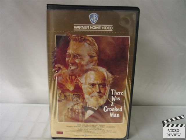 There Was A Crooked Man VHS Kirk Douglas Henry Fonda