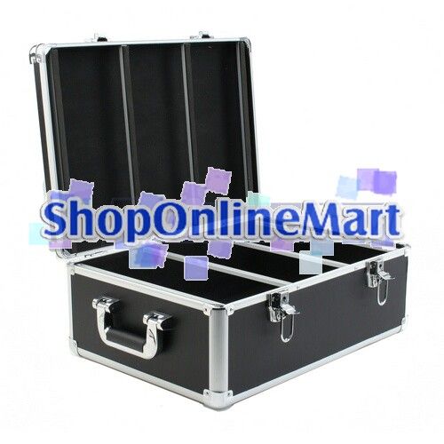 600 Aluminum CD Holder Case for CD DVD R Media Storage