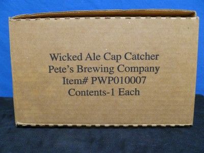 Petes Wicked Ale Beer Bottle Opener Wall Mount Bar S71