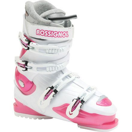 ROSSIGNOL Saucy DOWNHILL Snow SKI Skiing BOOTS Girls WOMENS size 22 5