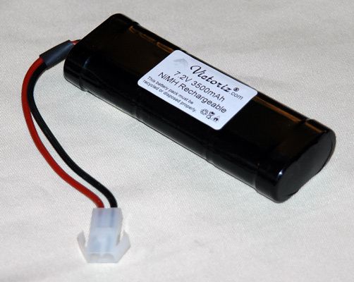 2V 3500mAh NiMH Battery Pack for RC Car Tamiya E Maxx