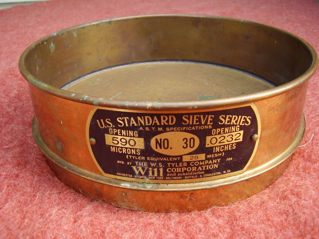  Antique Brass Sieve