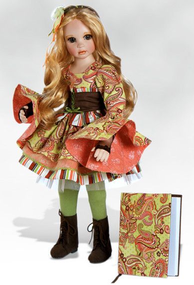  JOURNEY Porcelain Doll & Journal DOTY Winner by Karen Alderson NEW