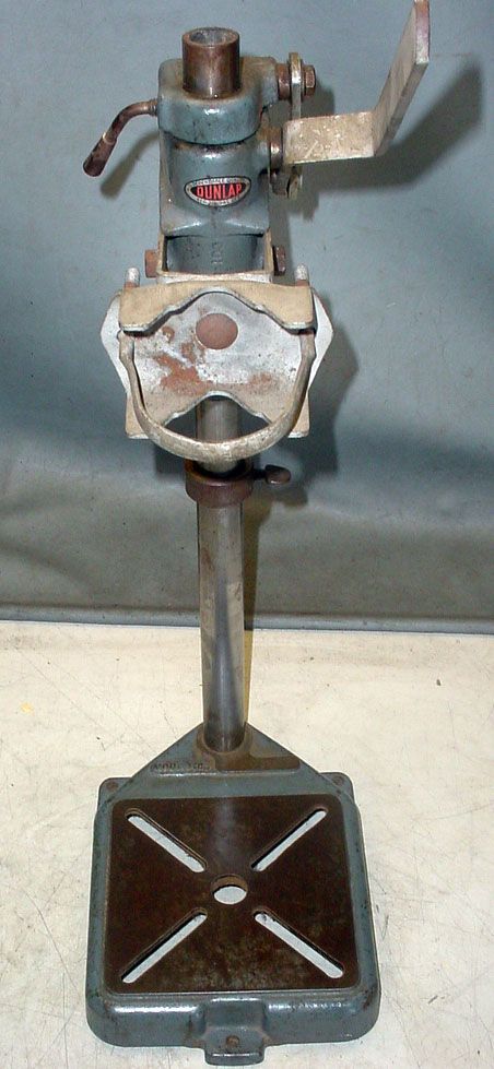 DUNLAP MODEL N0103 MANUAL DRILL PRESS STAND COMPLETE NO DRILL