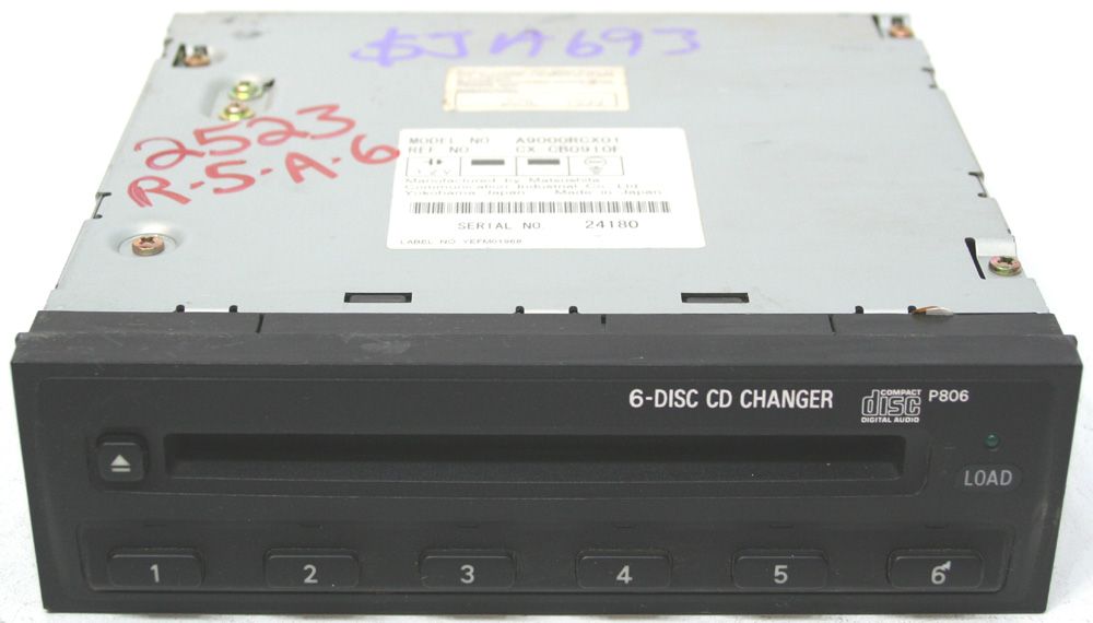 2000 2002 Mitsubishi Eclipse Factory 6 Disc CD Changer for Factory