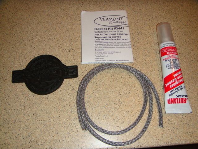 Vermont Castings Griddle Gasket Kit Plus 35th Anniversary Cast Iron