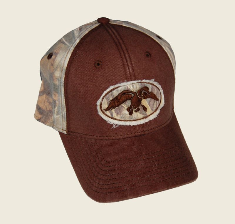Duck Commander ~ Duck Rip Cap ~ Brown with Camo Max 4 ~ New Hunting