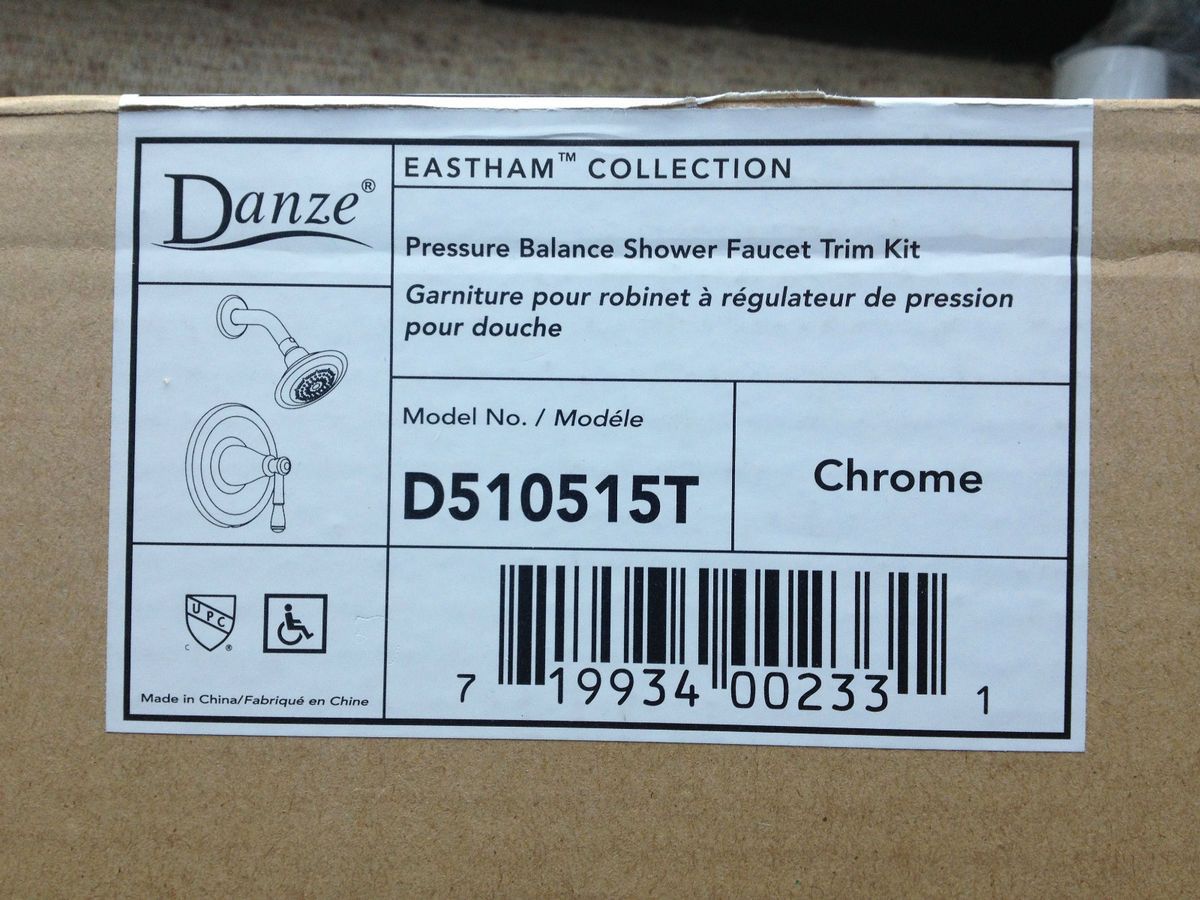 Danze Pressure Balance Shower Faucet Trim Kit Eastham Collection