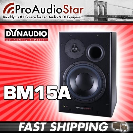 Dynaudio Acoustics BM15A BM15 Active monitor LEFT SIDE ONLY