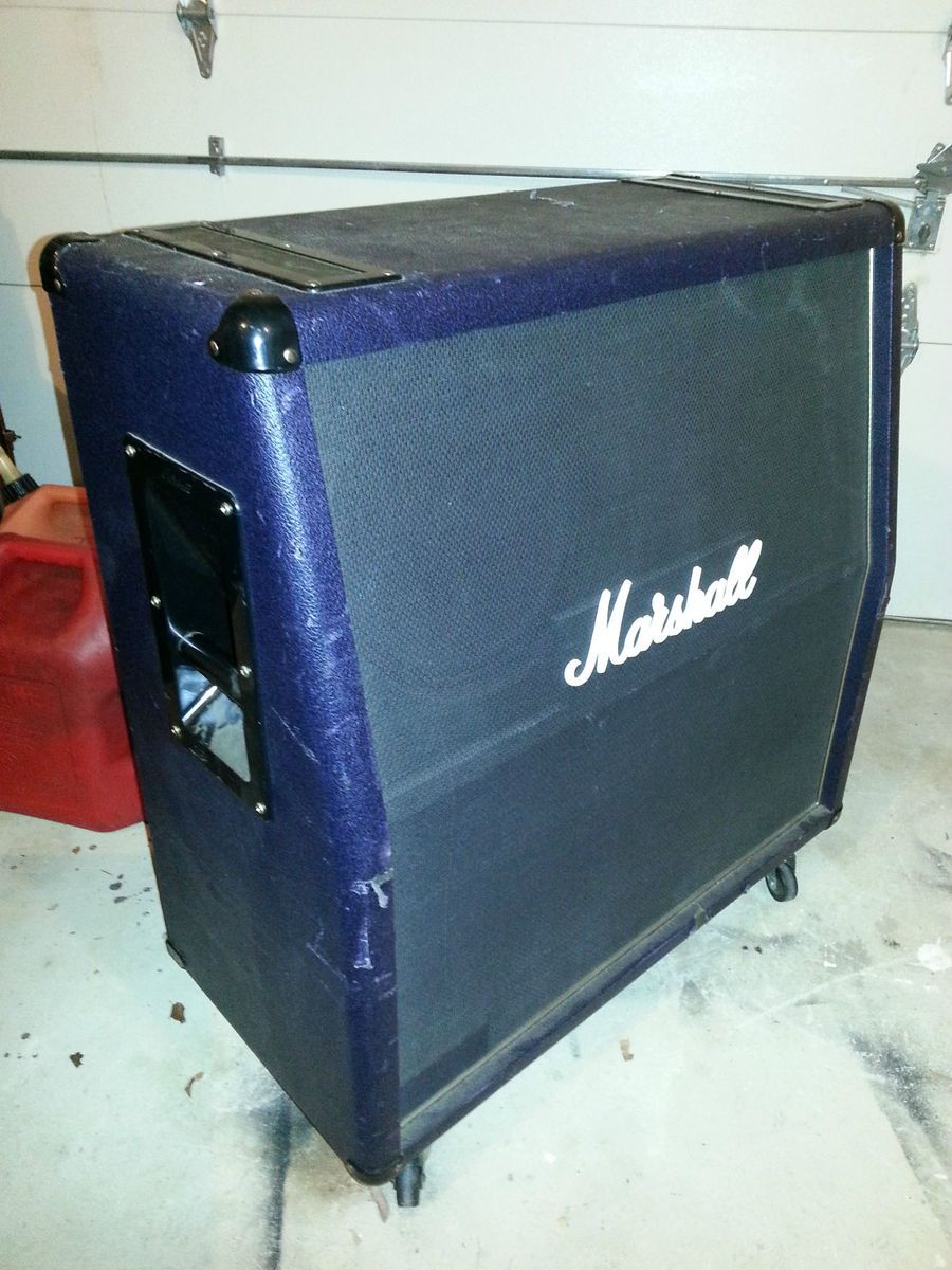 EMPTY Marshall Vintage Modern 425A 4x12 Purple 1960a cab