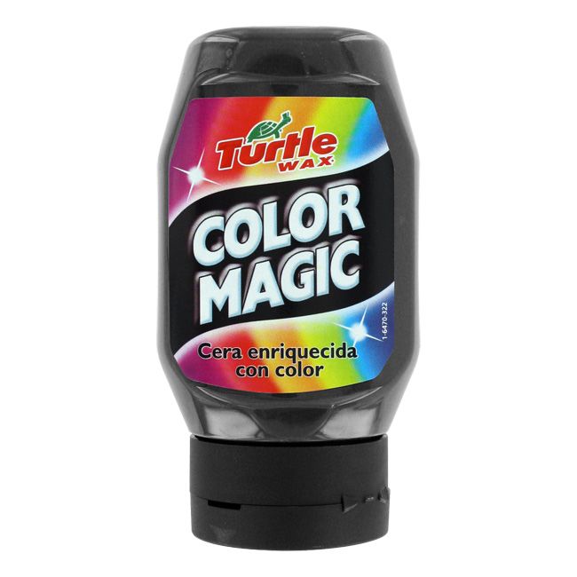 Turtle Wax Color Magic Color Enriched Wax Car Polish, Black, 300 ml