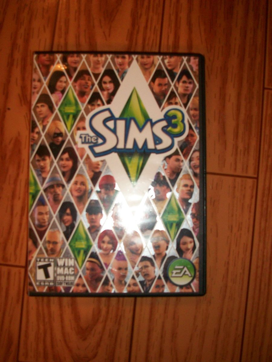 The Sims 3 ea Games PC Mac Win DVD ROM Software Computer $10 Bonus