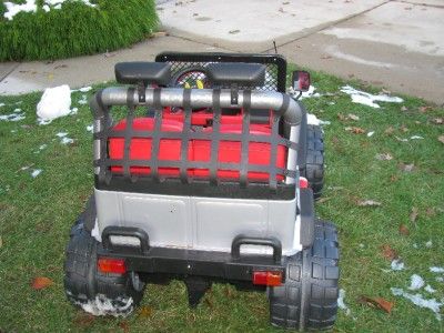 Peg Perego Gaucho Electric Car Ride on Jeep to 24 Volts 3 Speed