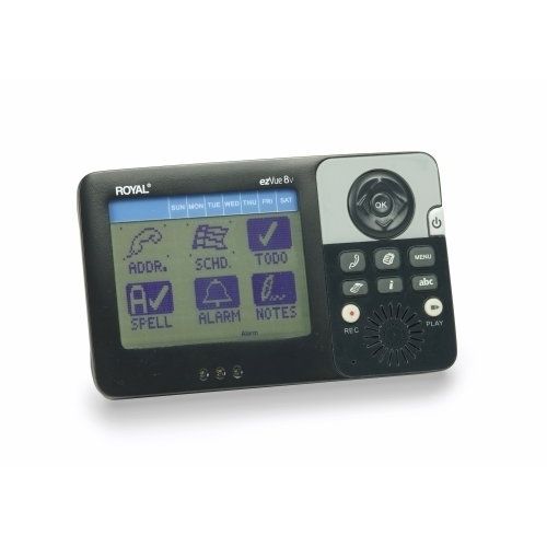 Royal EZVUE 8V 3MB Electronic Organizer PDA 6 line Royalglo Backlit