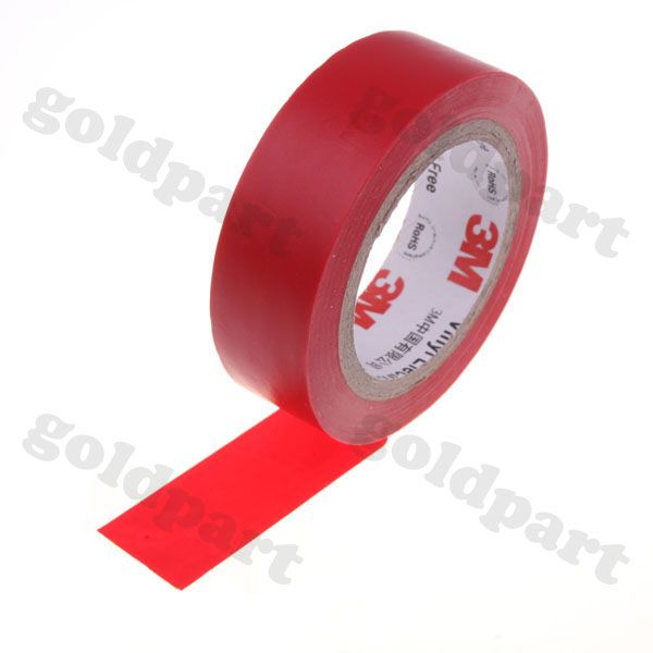 3M 1500 Vinyl Electrical Tape Insulation Adhesive Tape Red