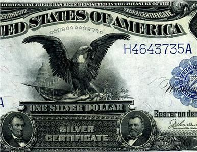 HGR 1899 $1 Black Eagle Elliott/Burke GEM UNCIRCULATED