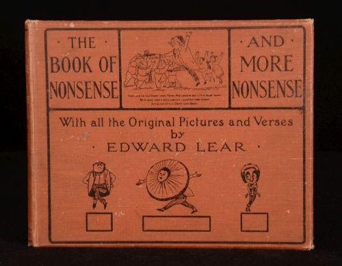 C1900 Edward Lear The Book of Nonsense and More Nonsense Illustrated