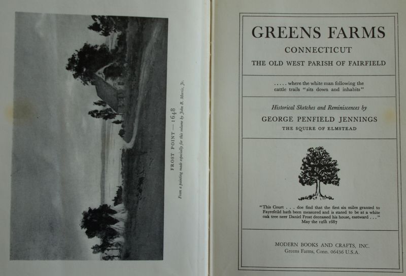  Farms Connecticut The Old West Parish of Fairfield Jennings