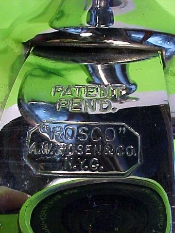 My Best A.W.Rosen Rosco Sidemount Mirrors 1920s 1930s. RARENO