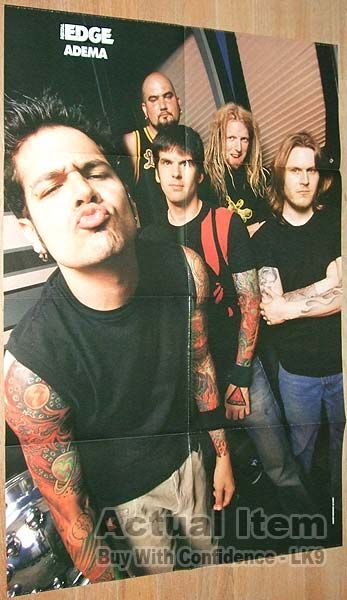 Godsmack Sully Erna Robbie Merrill Giant 8 Page Poster Adema Dave