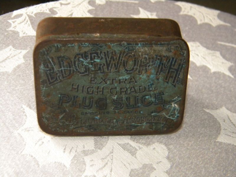 Edgeworth Extra High Grade Plug Slice Tin