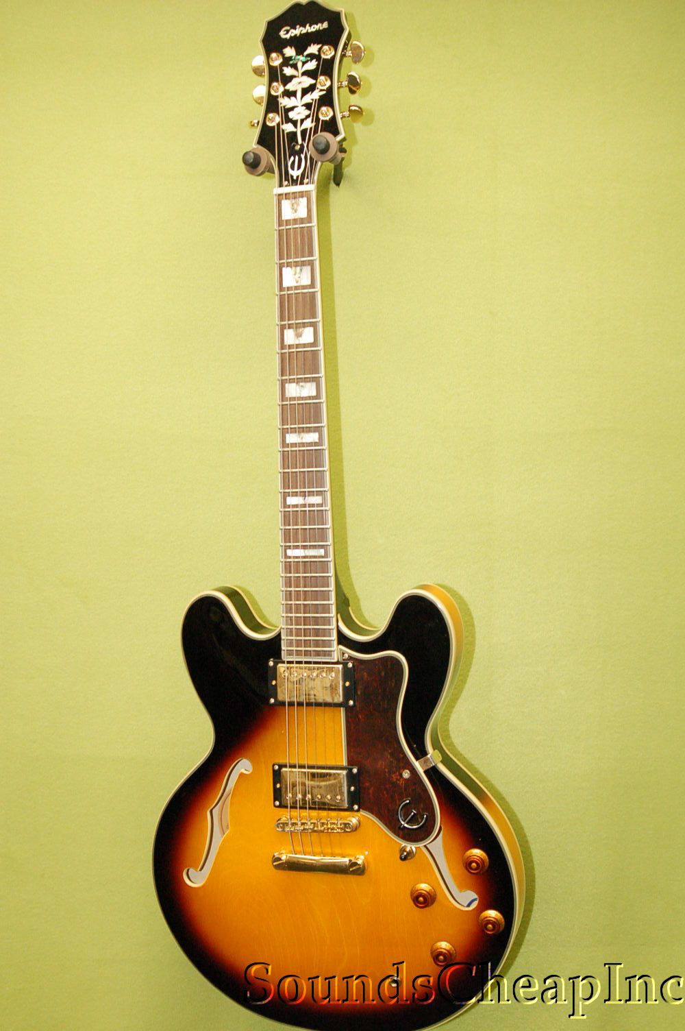 Epiphone Sheraton II Electric Guitar   Vintage Sunburst