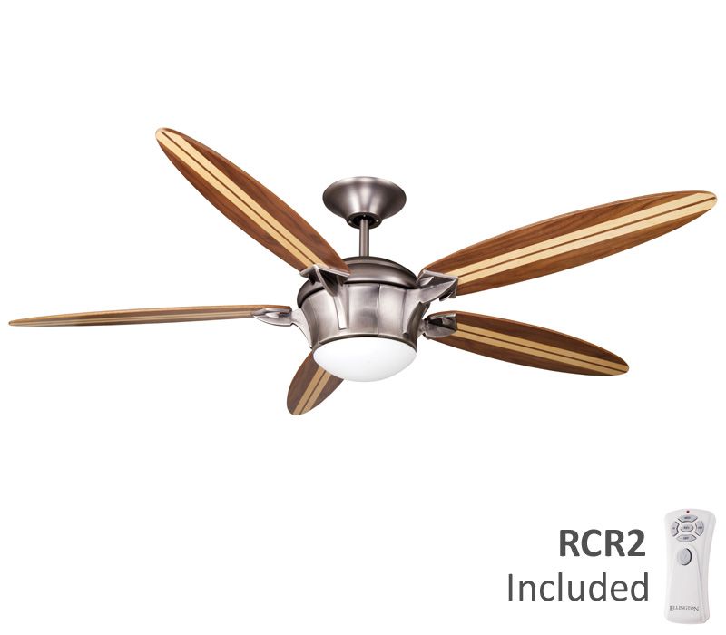 Ellington 58 Surfboard Antique Nickel Ceiling Fan