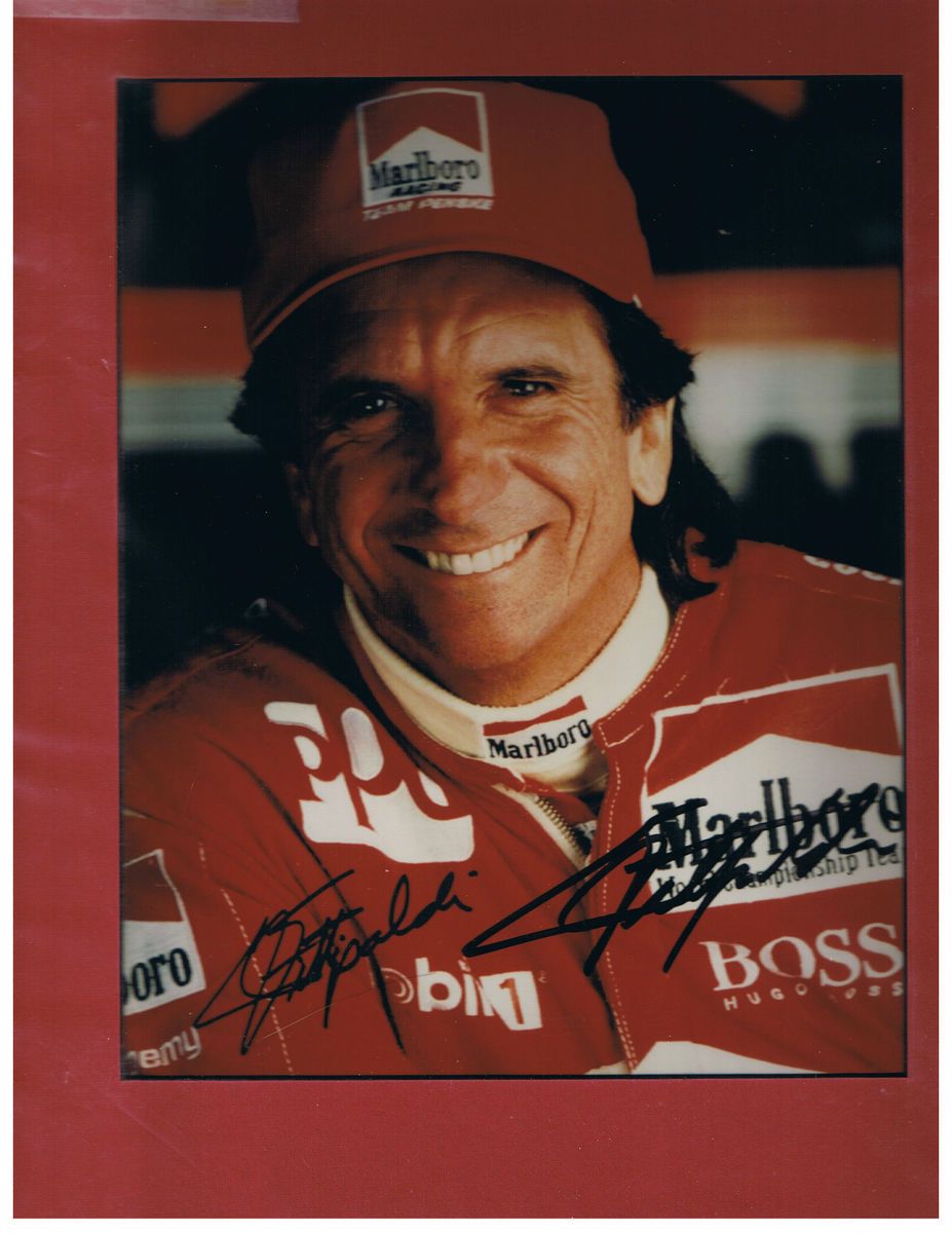 Emerson Fittipaldi Autograph Indy Formula One