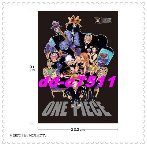 One Piece Drawn by Eiichiro Oda Clear File Set Ver illustration WJ