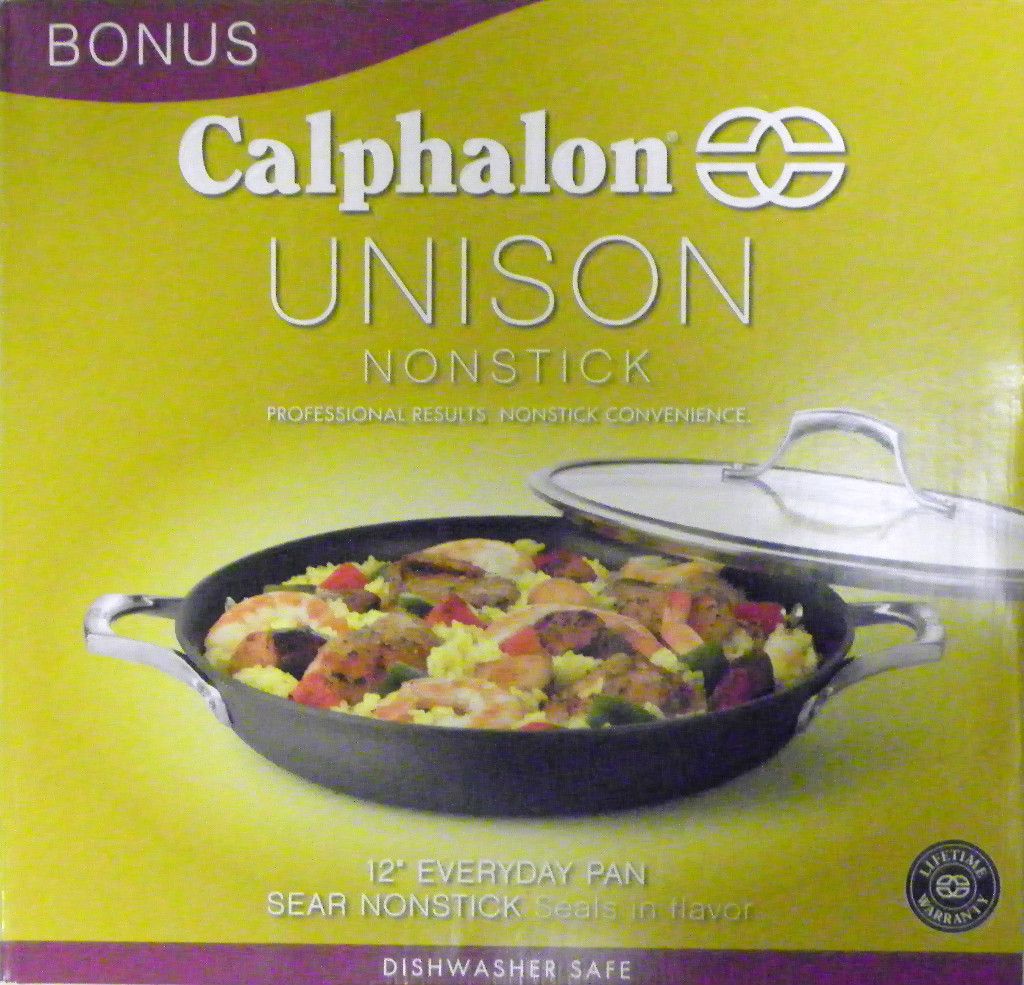 CALPHALON UNISON NONSTICK 12 EVERYDAY PAN BRAND NEW IN BOX