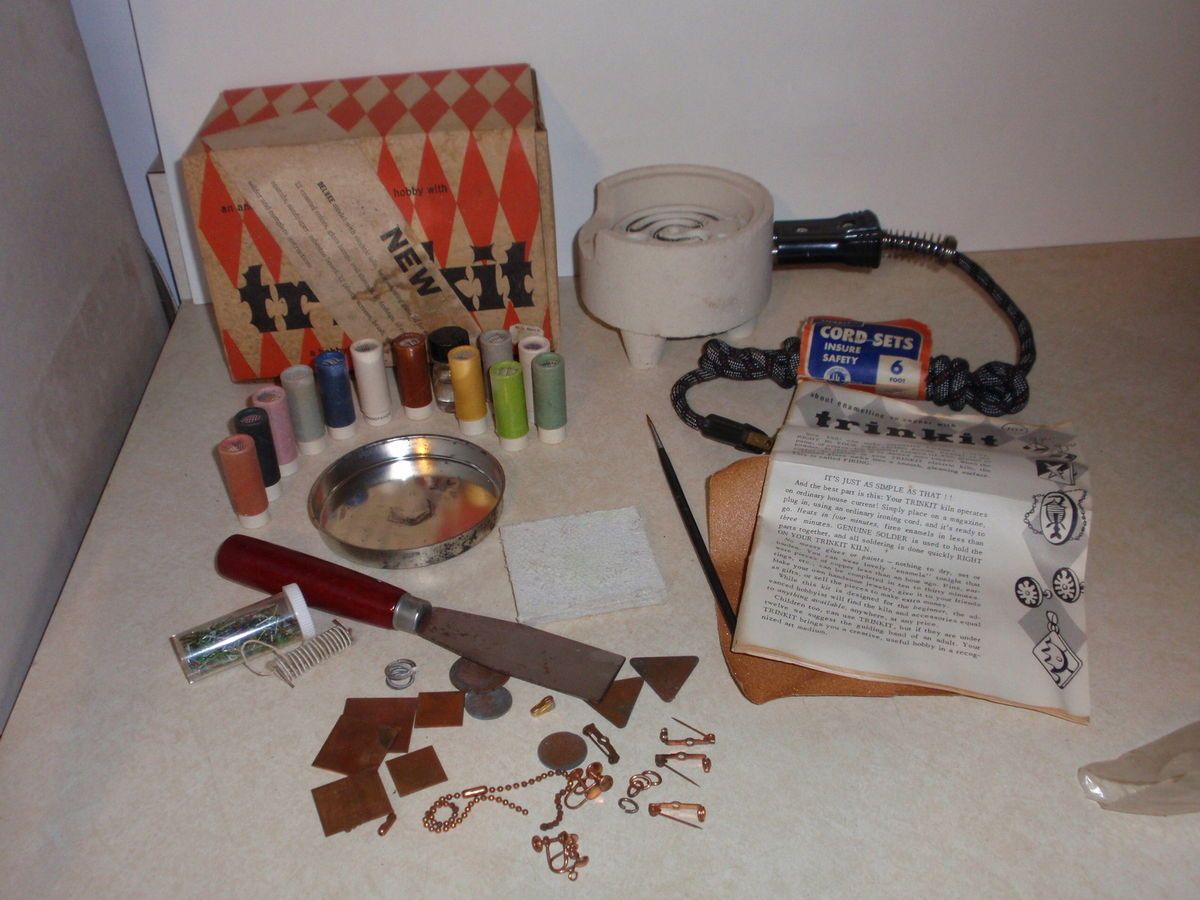 Vintage Trinkit Enameling Kiln Supplies Jewelry Making