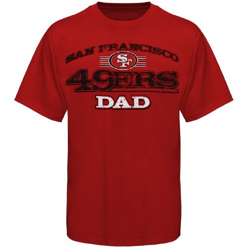  dad team arch t shirt red sure your dad might sometimes embarrass