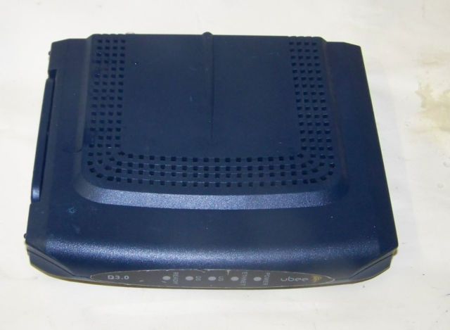 Ubee DDM3513 DOCSIS 3 0 Cable Modem High Speed Ethernet