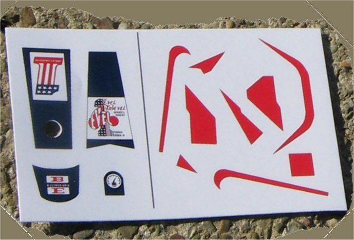  Evel Knievel Stunt Cycle Stickers