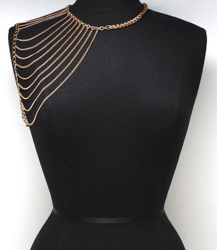 Basketball Wife Evelyn Lozada Inspired Glam Shoulder Chain