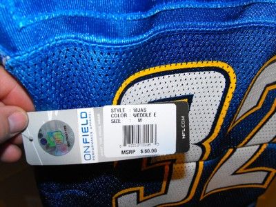 New Eric Weddle San Diego Chargers Youth Large L 14 16 Reebok Jersey