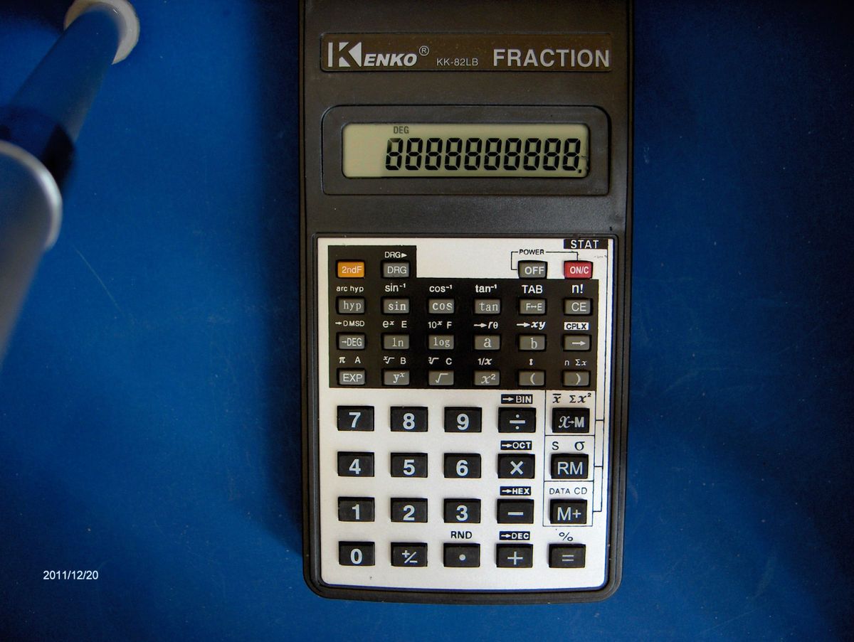  Scientific Calculator 10 2 Digit Kenko