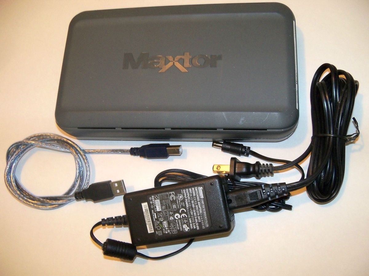maxtor personal storage 3200 power cords
