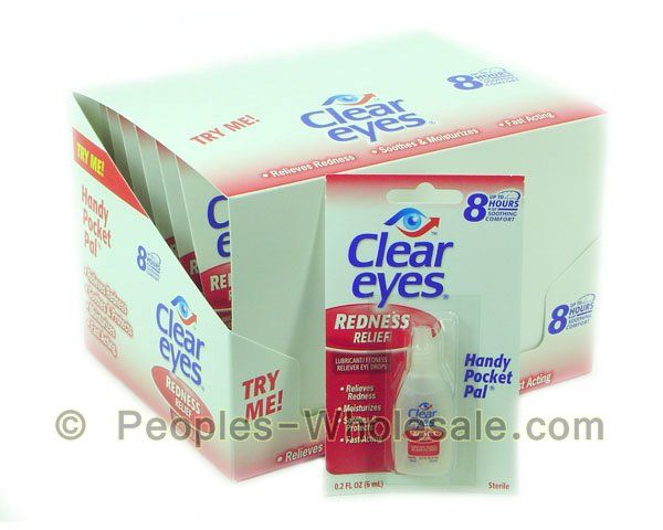 Clear Eyes Redness Relief Sterile Eye Drops - 0.2 Oz 