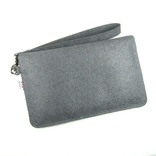 Smoke Felt Wrapper Case Sleeve for 7 inch eReaders Tablet PCs