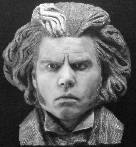 Johnny Depp Horror Life Mask of Sweeney Todd Sculpture