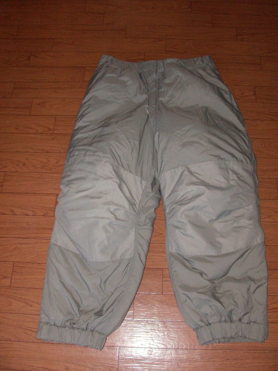 U S MILITARY GEN III EXTREME COLD WEATHER PANTS