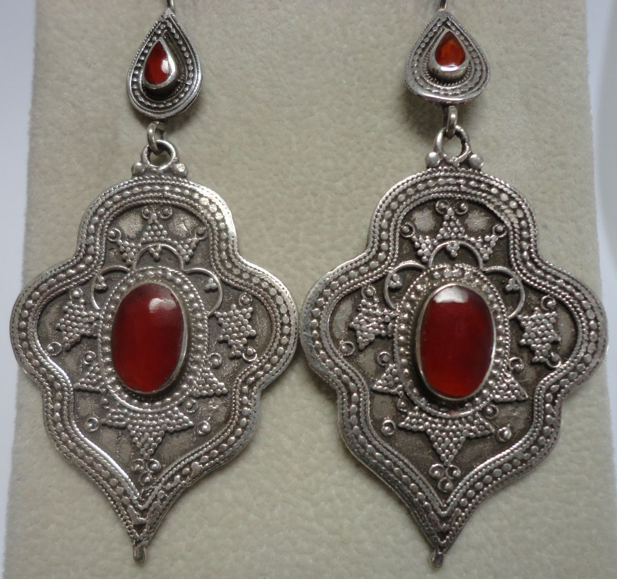  Central Asian Turkoman Oriental Ethnic Tribal Earrings