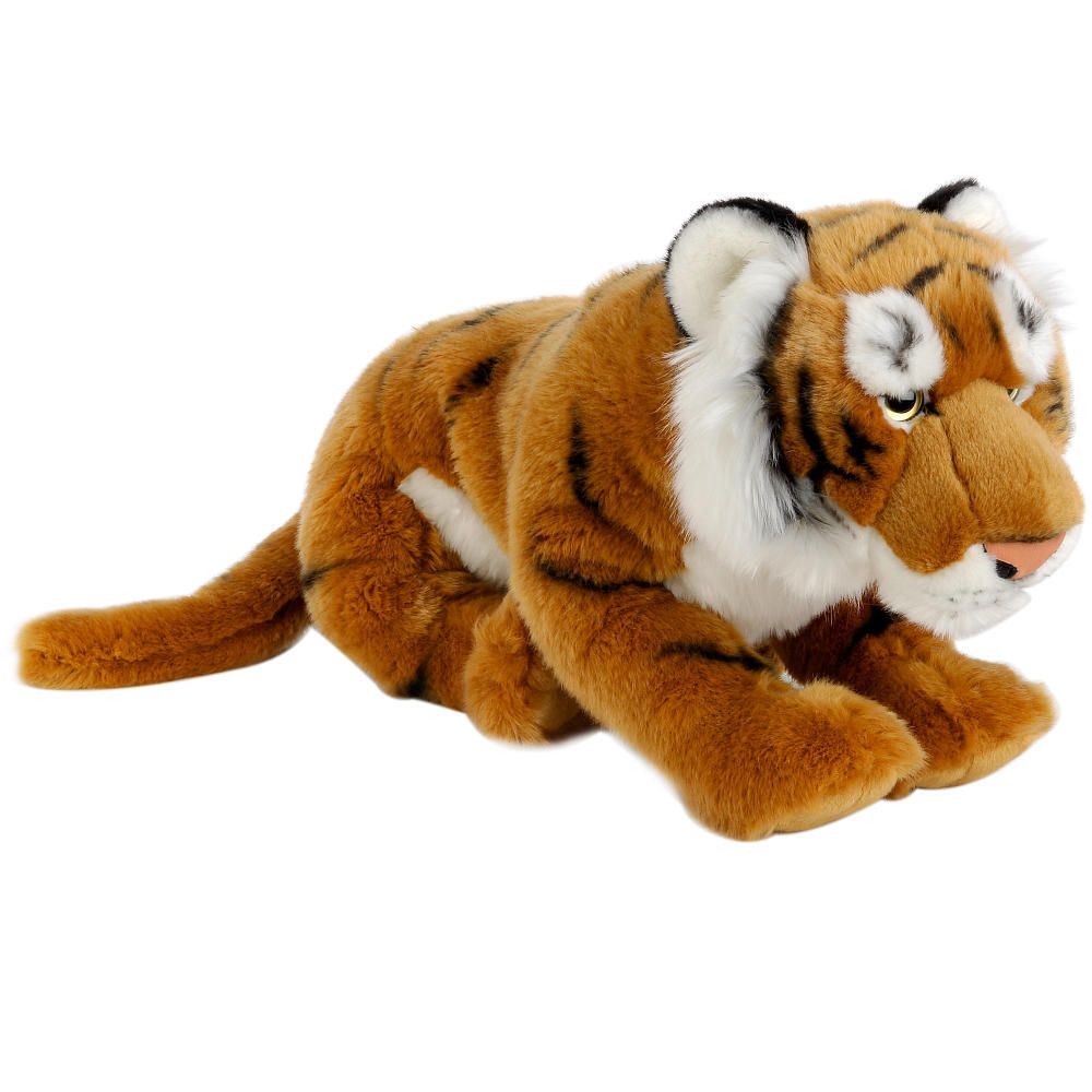 FAO Schwarz 19 inch Plush Tiger Orange and Black