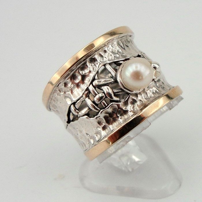 1339685218 hadar ring etsy collection silver gold pearl  