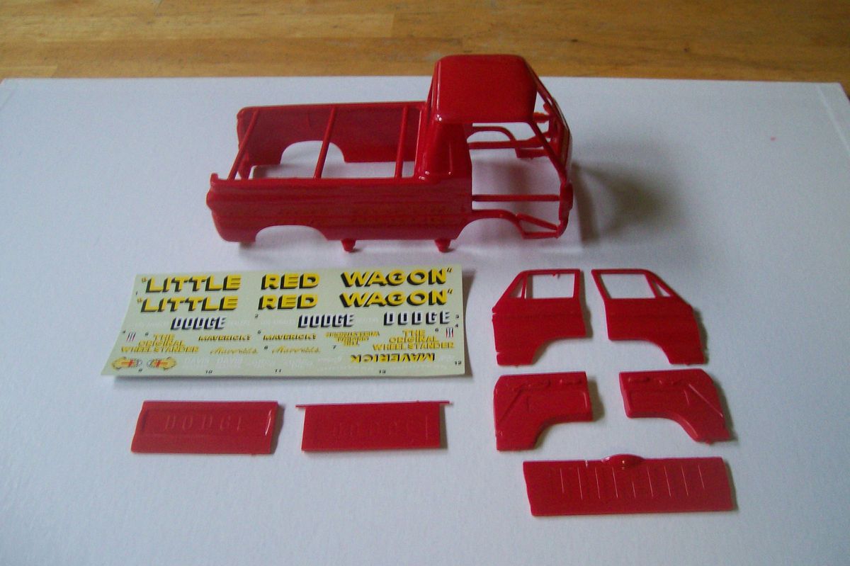  Little Red Wagon Parts Lot Decals
